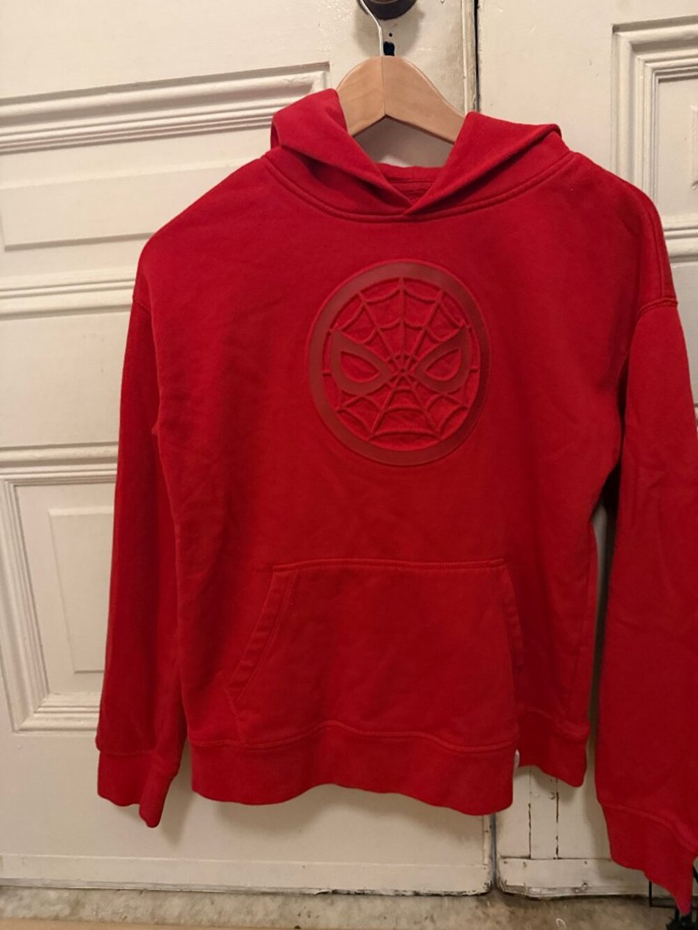 Red Spiderman Gap Marvel Collection Sweatshirt Size 14-16 XXL